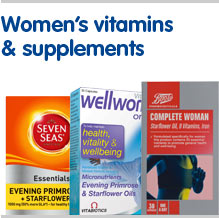 Womens vitamins and supplements